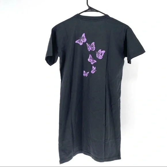 UA X Girl Butterfly Short Sleeve T-Shirt Dress - Picture 6 of 7